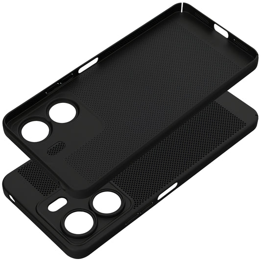 Калъф за Xiaomi Poco C65 / Redmi 13C, OEM, Breezy, черен