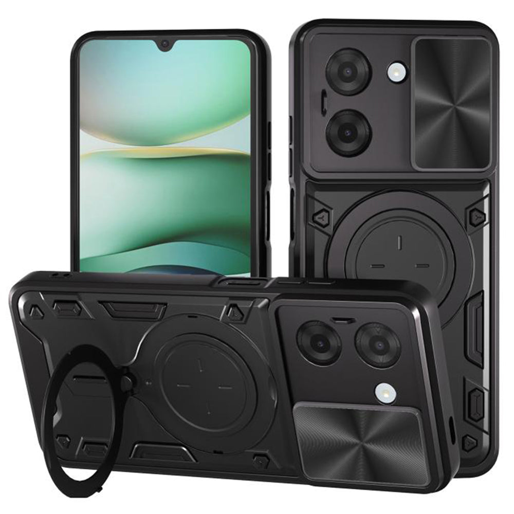 Калъф за Xiaomi Redmi A5 4G (Регионален), Techsuit, CamGuard Pro, Черен