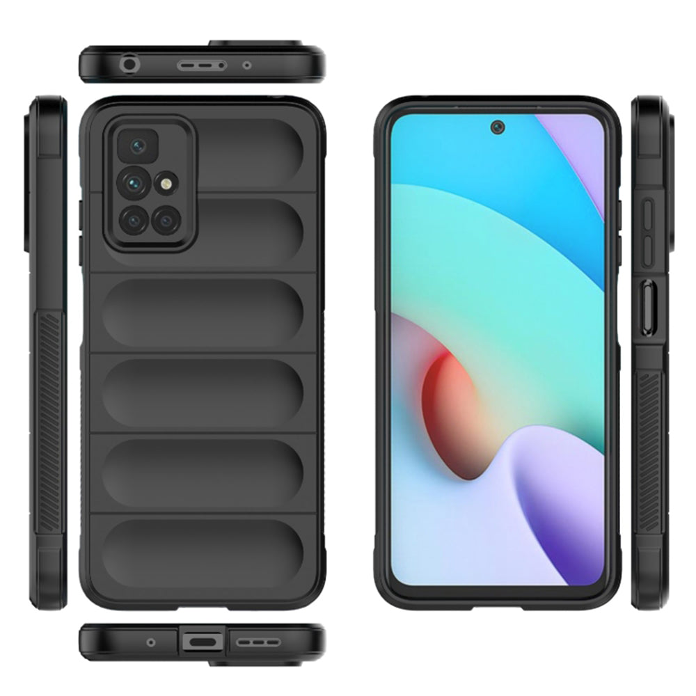 Калъф за Xiaomi Redmi 10 2022 / 10 (2021), Techsuit, Magic Shield, Черен