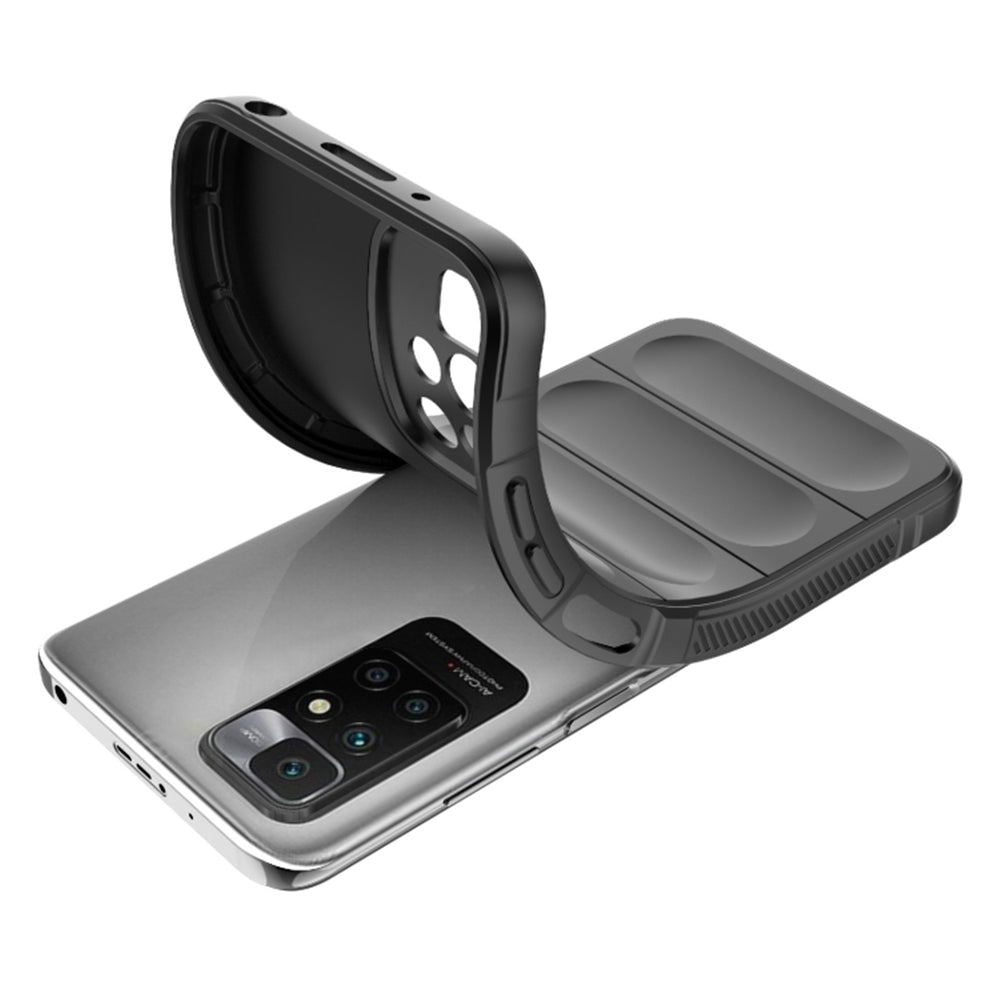Калъф за Xiaomi Redmi 10 2022 / 10 (2021), Techsuit, Magic Shield, Черен
