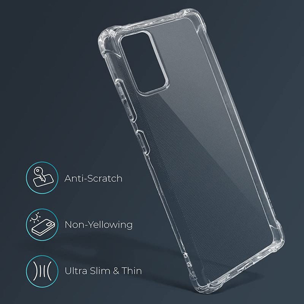 Калъф за Xiaomi Redmi 10 2022 / 10 (2021), Techsuit, противоударен прозрачен, прозрачен