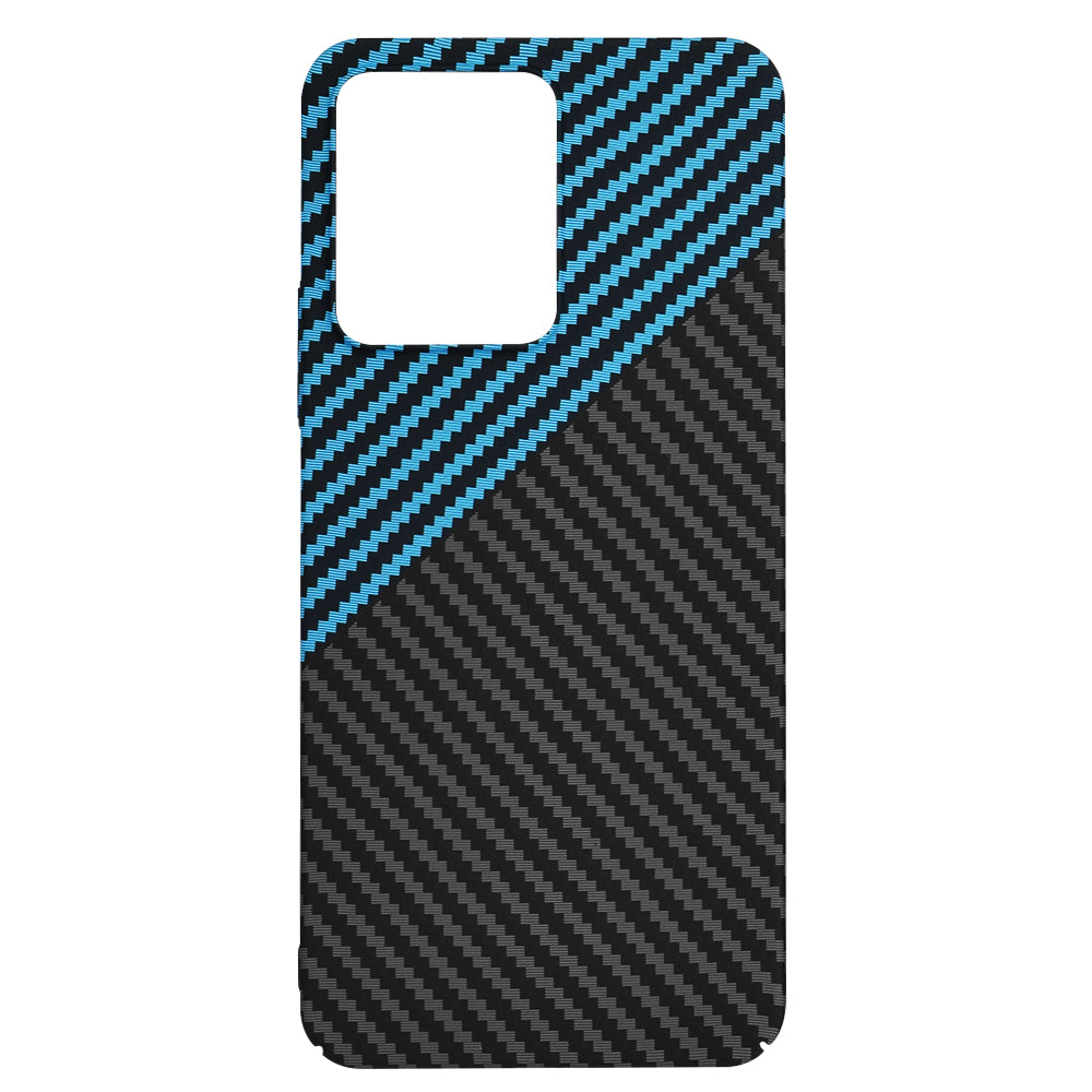 Калъф за Xiaomi Redmi 13C 5G / 13C / Poco C65, Techsuit, Carbonite FiberShell, Черно Синьо