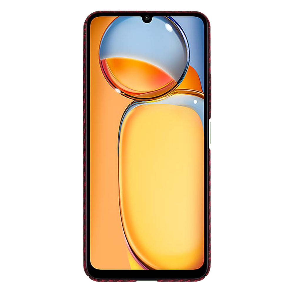 Калъф за Xiaomi Redmi 13C 5G / 13C / Poco C65, Techsuit, Carbonite FiberShell, Червен