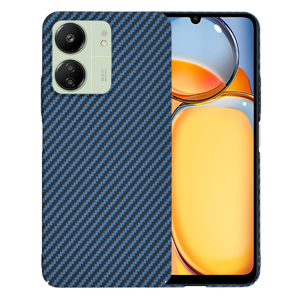 Калъф за Xiaomi Redmi 13C 5G / 13C / Poco C65, Techsuit, Carbonite FiberShell, Тюркоаз