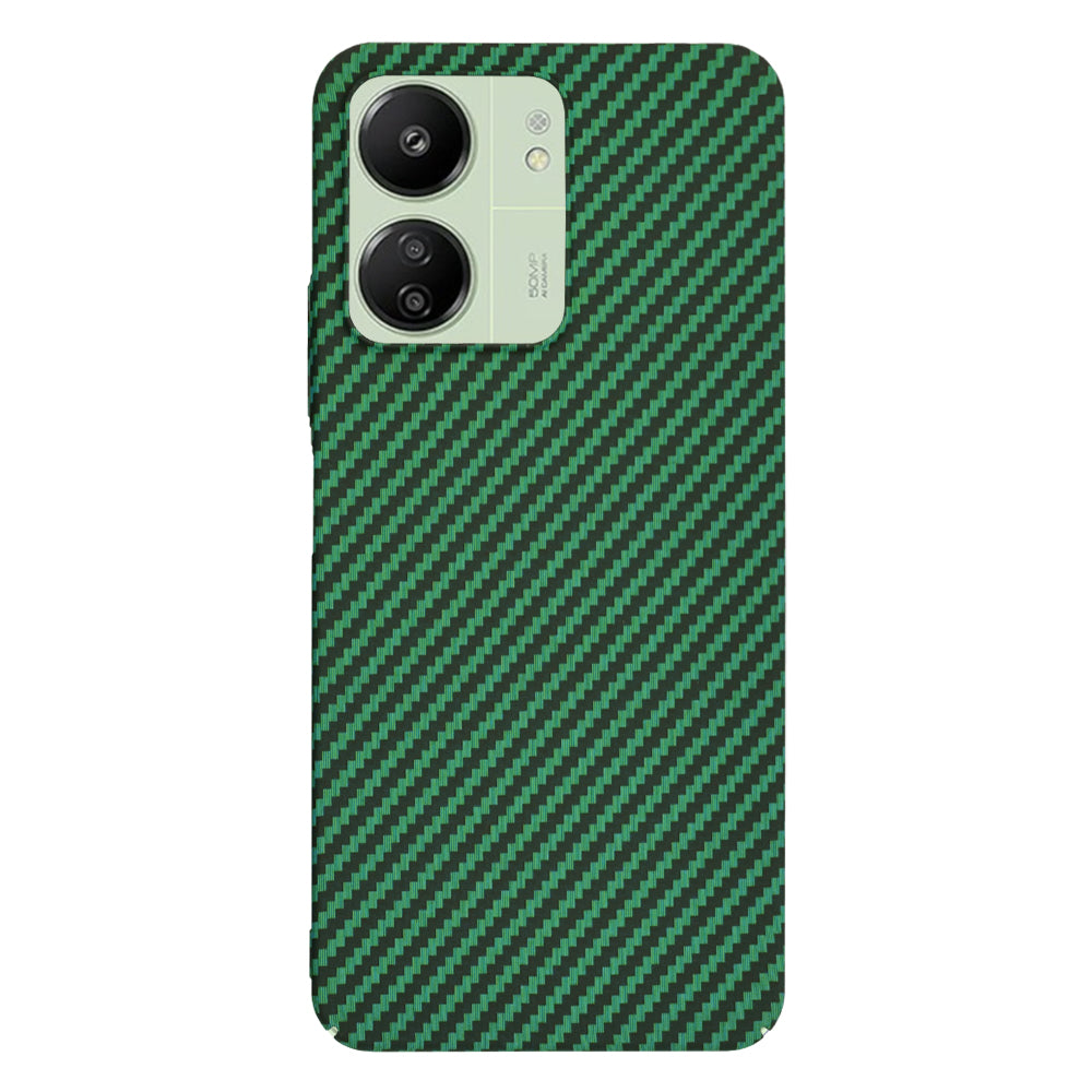 Калъф за Xiaomi Redmi 13C 5G / 13C / Poco C65, Techsuit, Carbonite FiberShell, Зелен