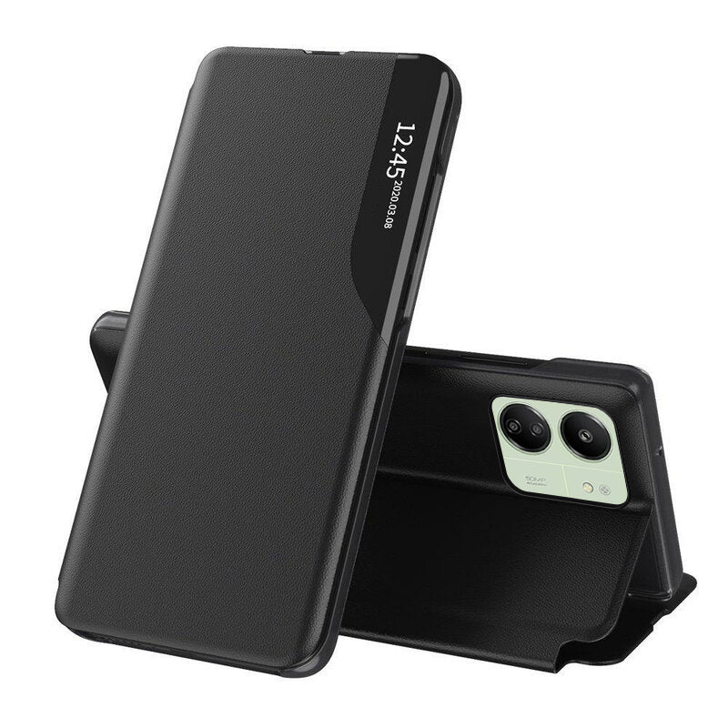 Калъф за Xiaomi Redmi 13C 5G / 13C / Poco C65, Techsuit, eFold, Черен