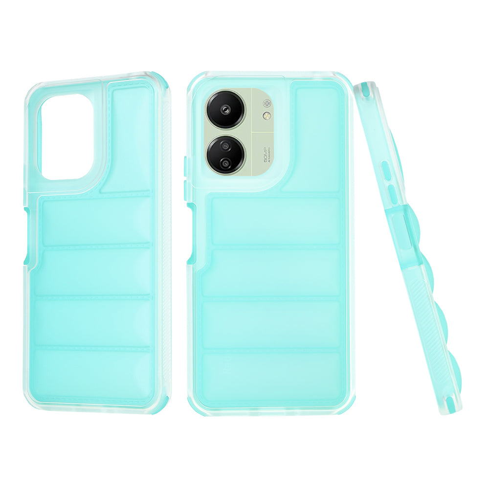 Калъф за Xiaomi Redmi 13C 5G / 13C / Poco C65, Techsuit, Wave Shield, Тюркоаз