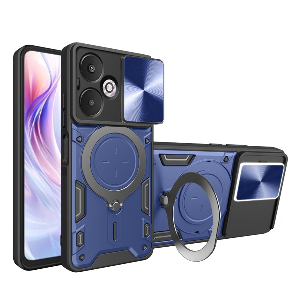 Калъф за Xiaomi Redmi 13C 5G, Techsuit, CamGuard Pro, Син