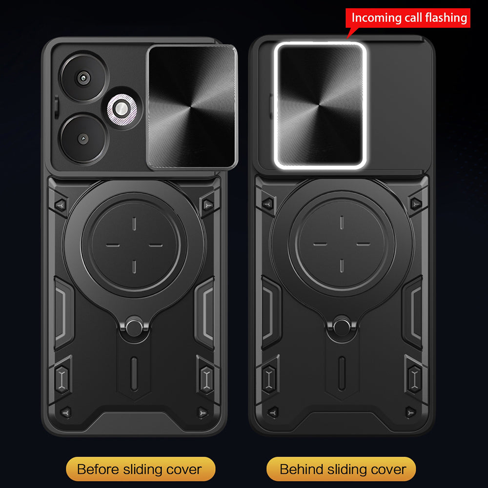 Калъф за Xiaomi Redmi 13C 5G, Techsuit, CamGuard Pro, Син