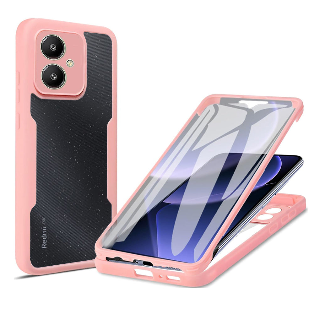 Калъф за Xiaomi Redmi 13C 5G, Techsuit, ColorVerse 360, Розов