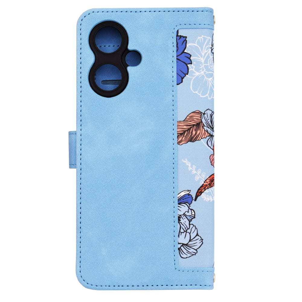 Калъф за Xiaomi Redmi 13C 5G, Techsuit, FlipCraft, Син