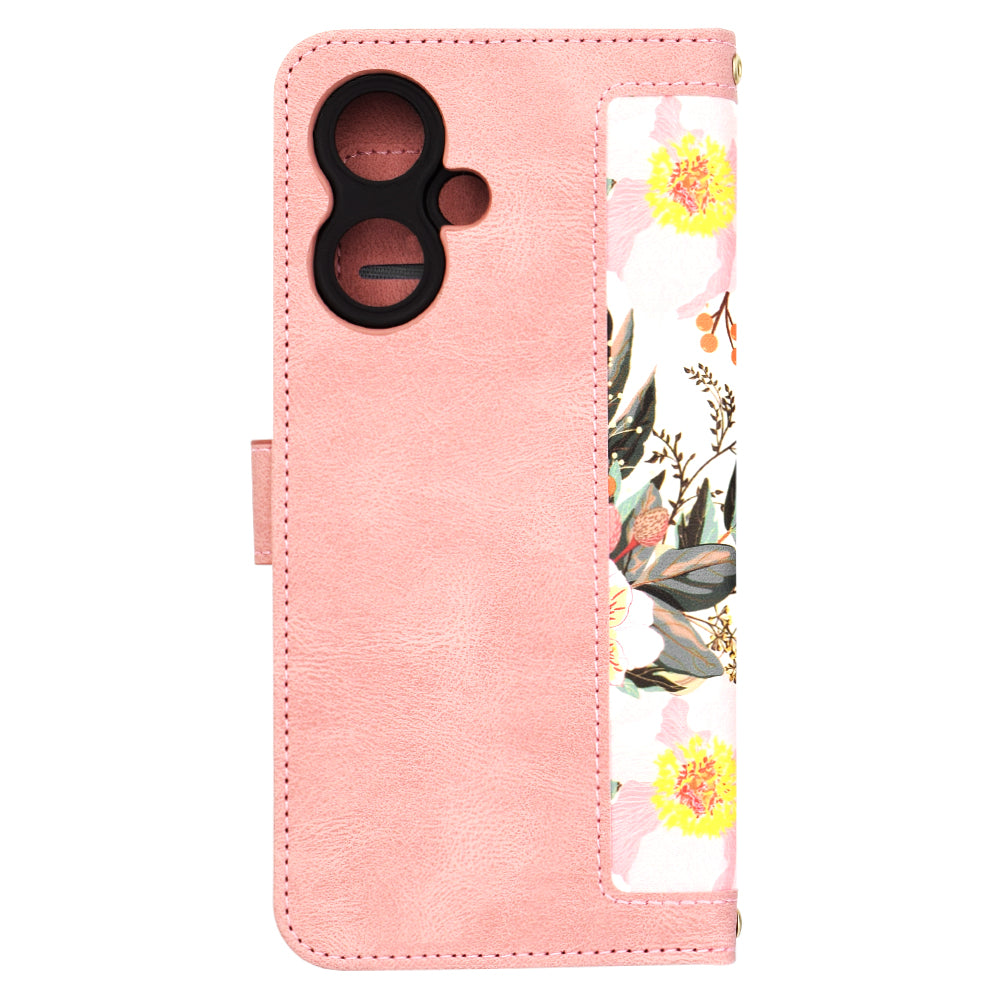 Калъф за Xiaomi Redmi 13C 5G, Techsuit, FlipCraft, Розов