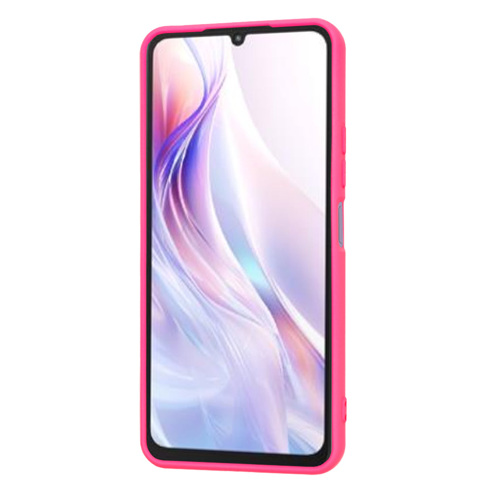 Калъф за Xiaomi Redmi 13C 5G, Techsuit, SoftFlex, Тъмно розов