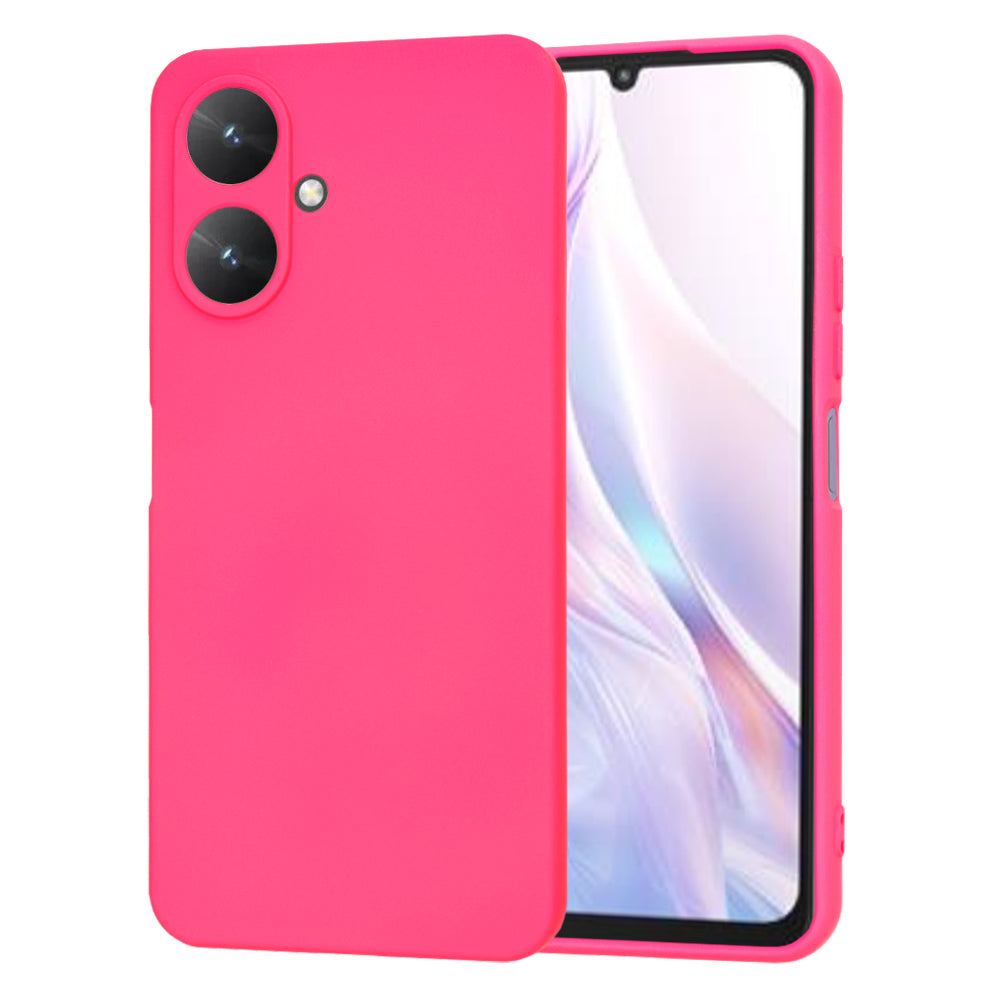 Калъф за Xiaomi Redmi 13C 5G, Techsuit, SoftFlex, Тъмно розов