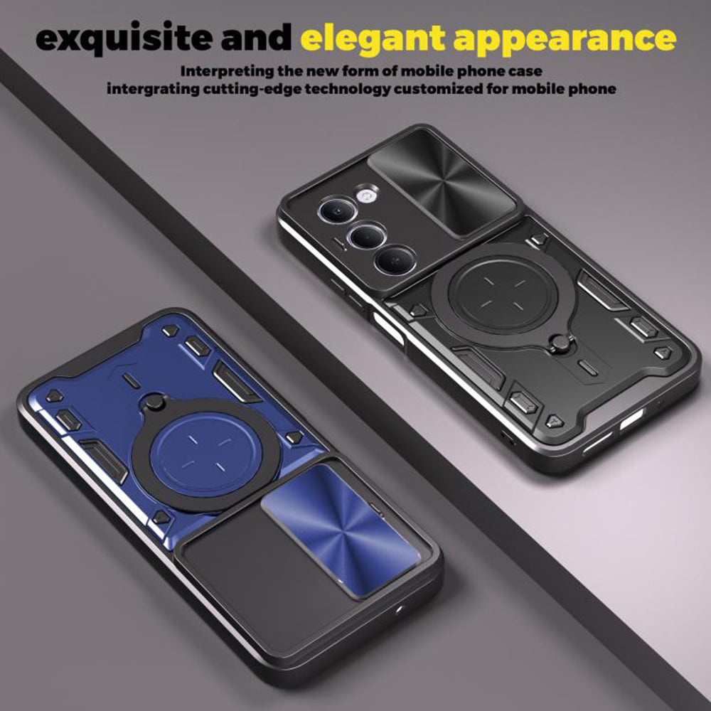 Калъф за Xiaomi Redmi 15 5G / 15 4G, Techsuit, CamGuard Pro, Червен