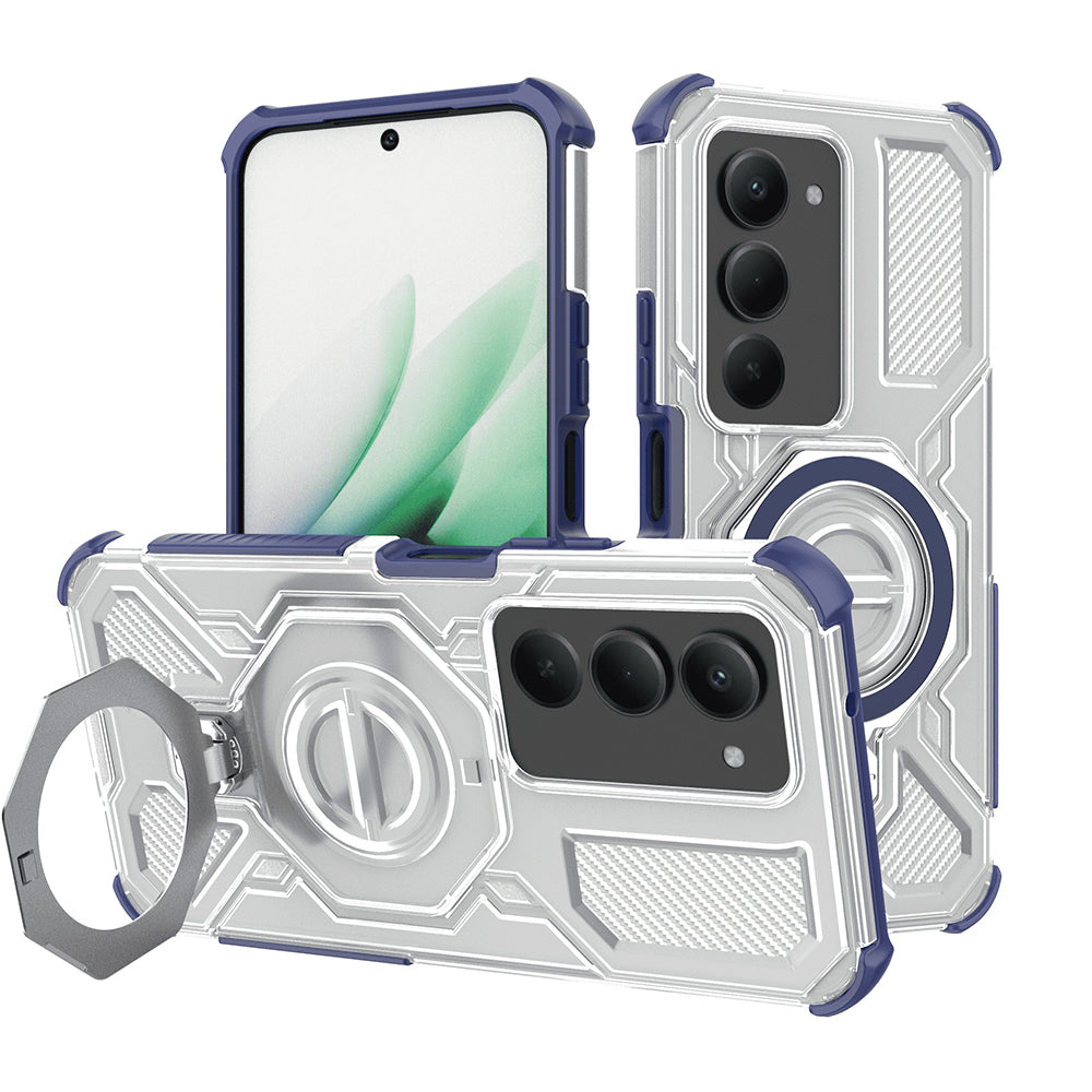 Case for Xiaomi Redmi 15 5G / 15 4G, Techsuit, Carbon Shield Pro, Blue