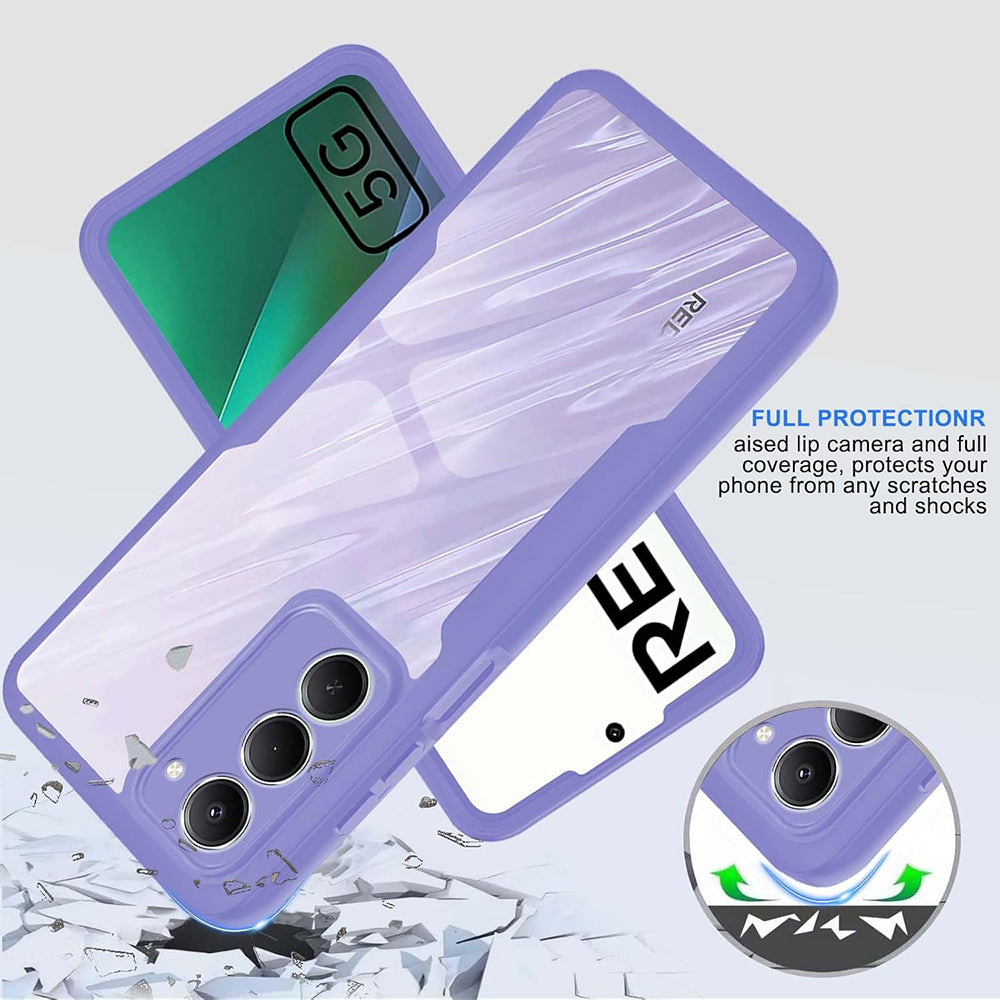 Калъф за Xiaomi Redmi 15 5G / 15 4G, Techsuit, ColorVerse 360, Лилав