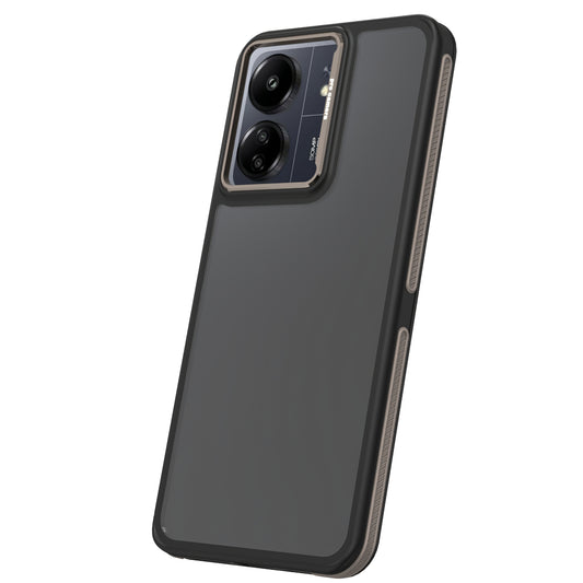 Калъф за Xiaomi Poco M6 / Redmi 13C 5G, OEM, Crystal Black, Сив