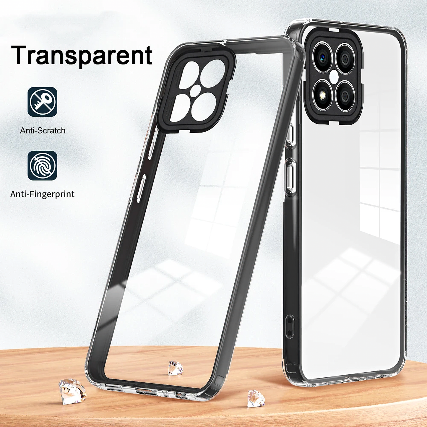 Калъф за Xiaomi Poco M6 / Redmi 13C 5G / Poco C65 / Redmi 13C, OEM, Enviro Hybrid, черен