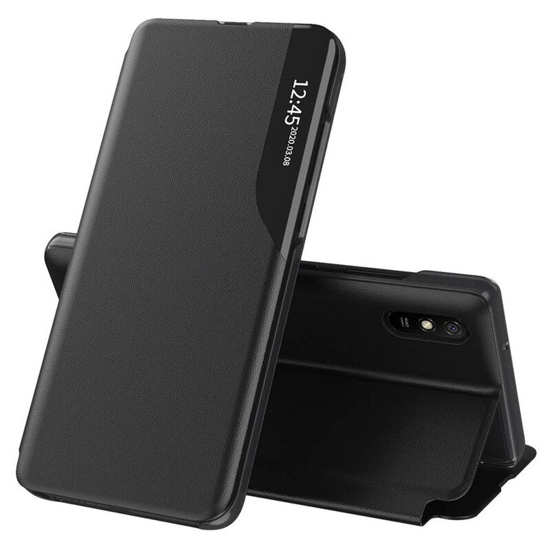 Калъф за Xiaomi Redmi 9AT / 9A, Techsuit, eFold, Черен