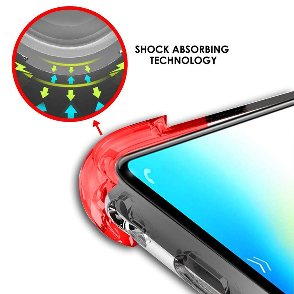 Калъф за Xiaomi Redmi 9C NFC / 9C, Techsuit, противоударен прозрачен, прозрачен