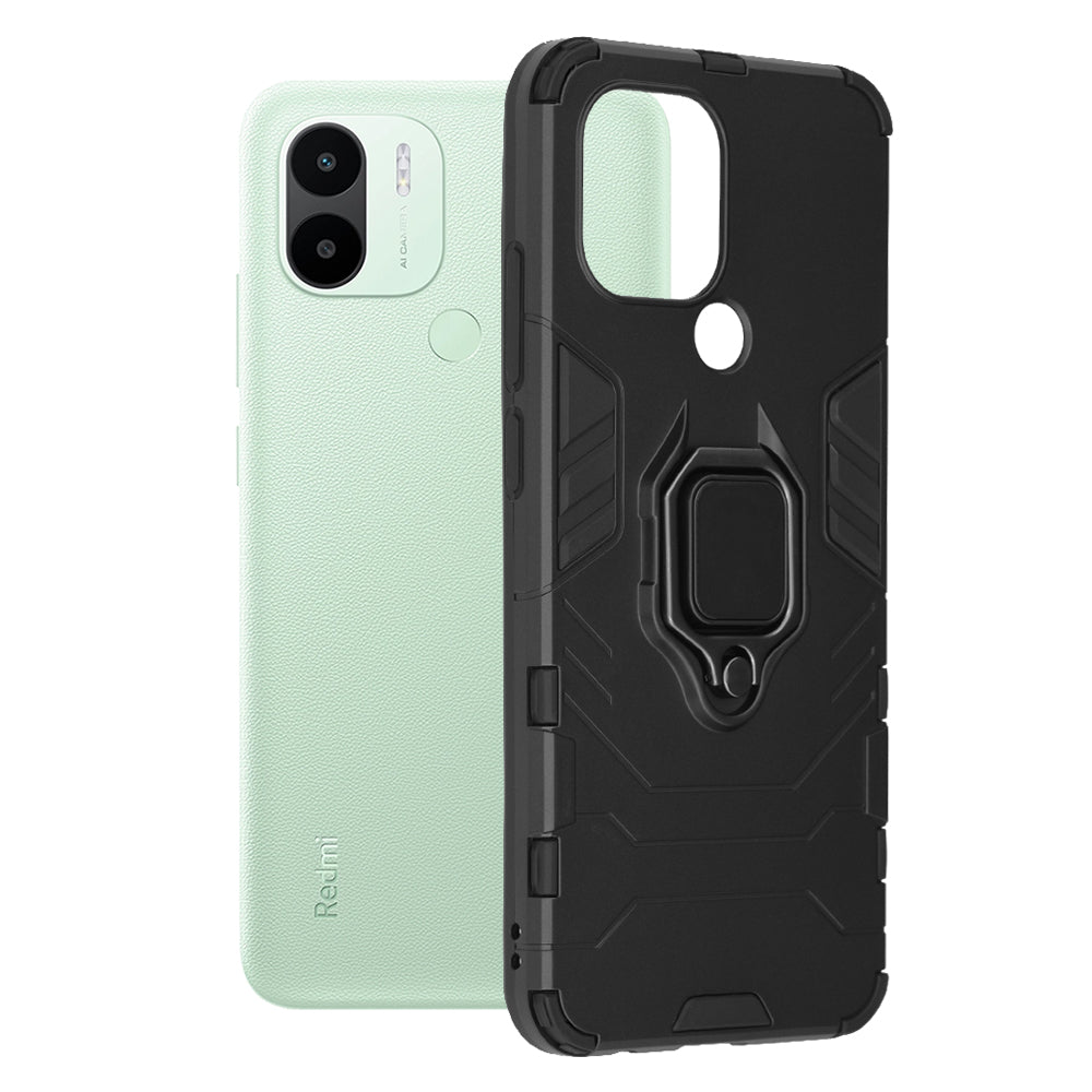 Калъф за Xiaomi Redmi A2+ / A1+, Techsuit, Shield, Черен