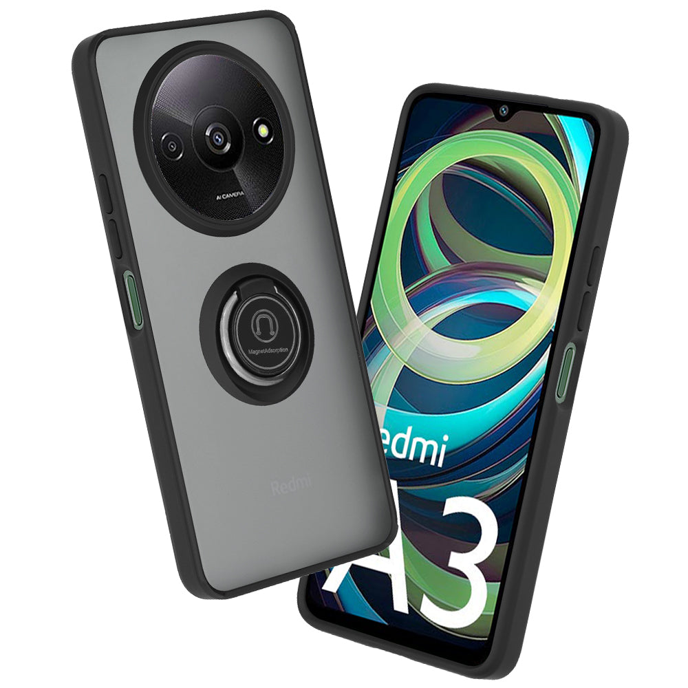 Калъф за Xiaomi Redmi A3x / A3, Techsuit, Glinth, Черен