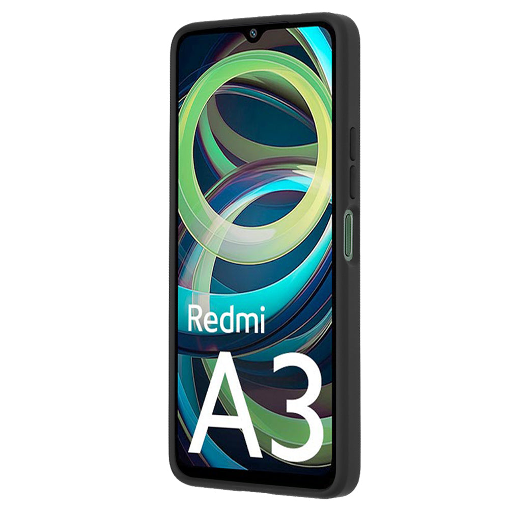 Калъф за Xiaomi Redmi A3x / A3, Techsuit, Glinth, Черен