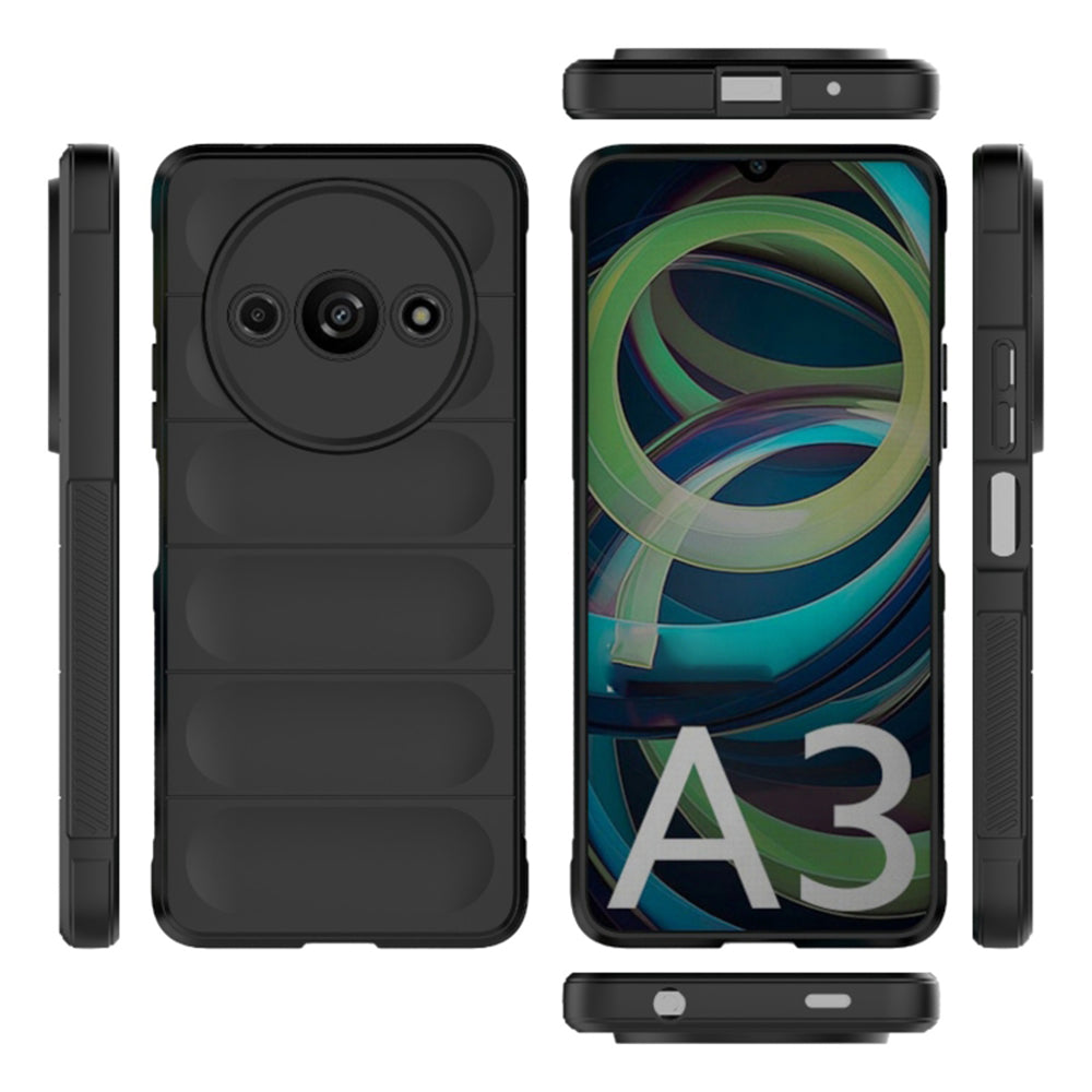 Калъф за Xiaomi Redmi A3x / A3, Techsuit, Magic Shield, Черен