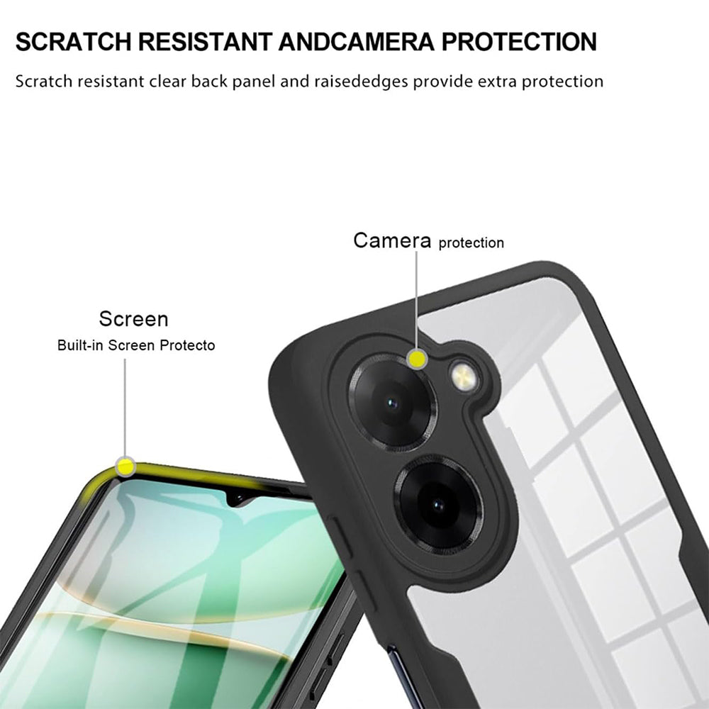 Калъф за Xiaomi Redmi A5 4G (Регионален), Techsuit, ColorVerse 360, Черен
