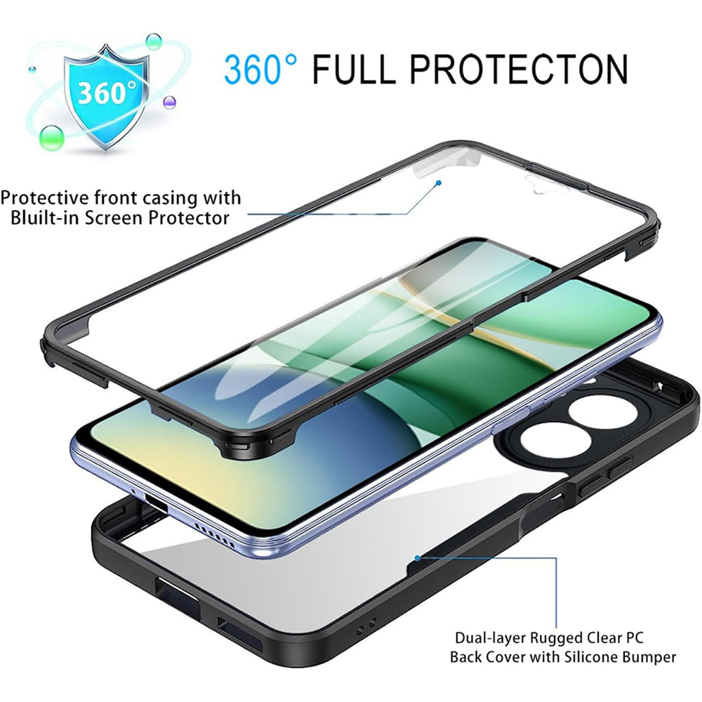 Калъф за Xiaomi Redmi A5 4G (Регионален), Techsuit, ColorVerse 360, Черен