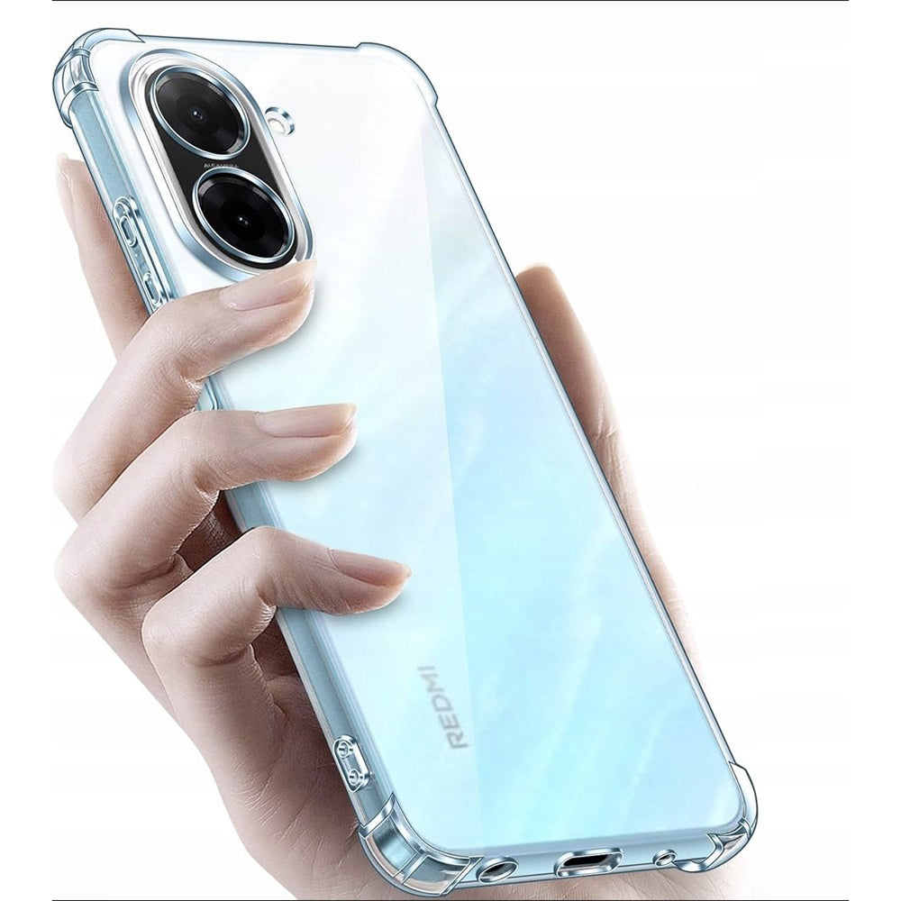 Калъф за Xiaomi Redmi A5 4G (Стандарт), Techsuit, противоударен прозрачен, прозрачен
