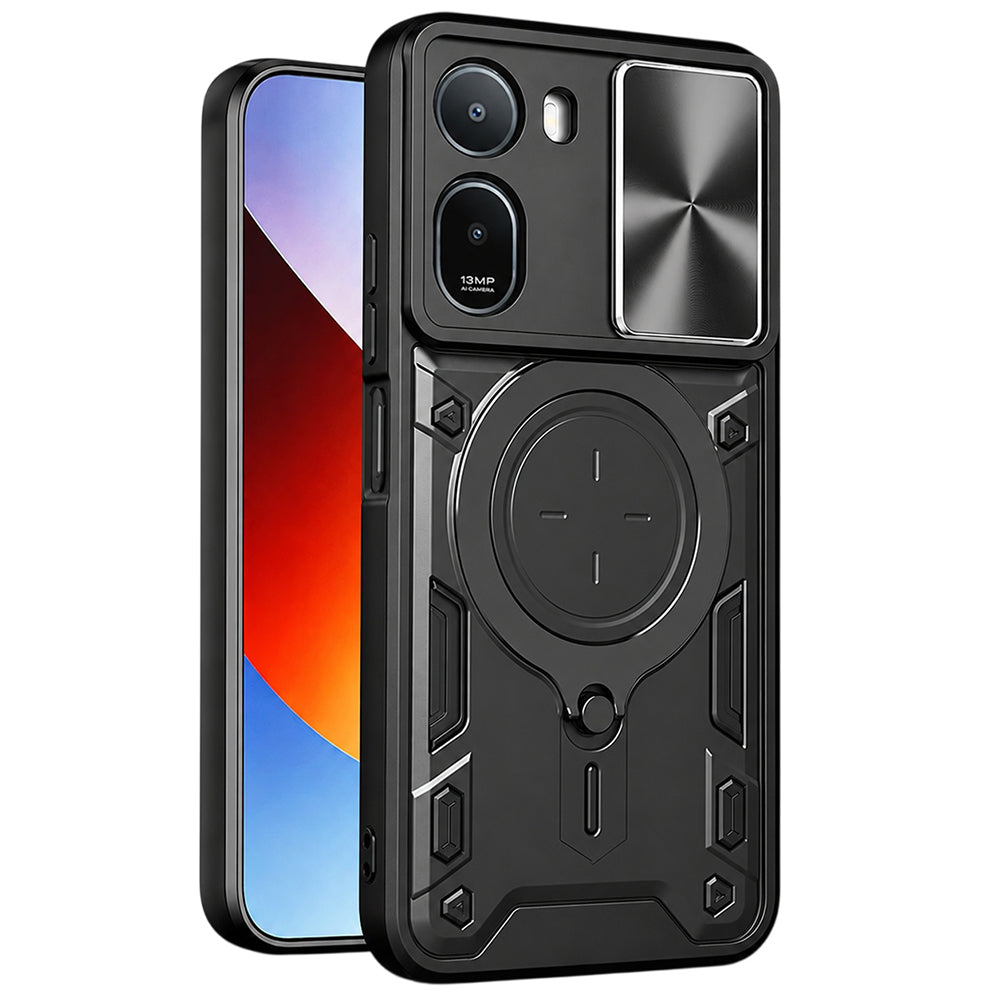 Калъф за Xiaomi Redmi A7 Pro 4G, Techsuit, CamGuard Pro, Черен