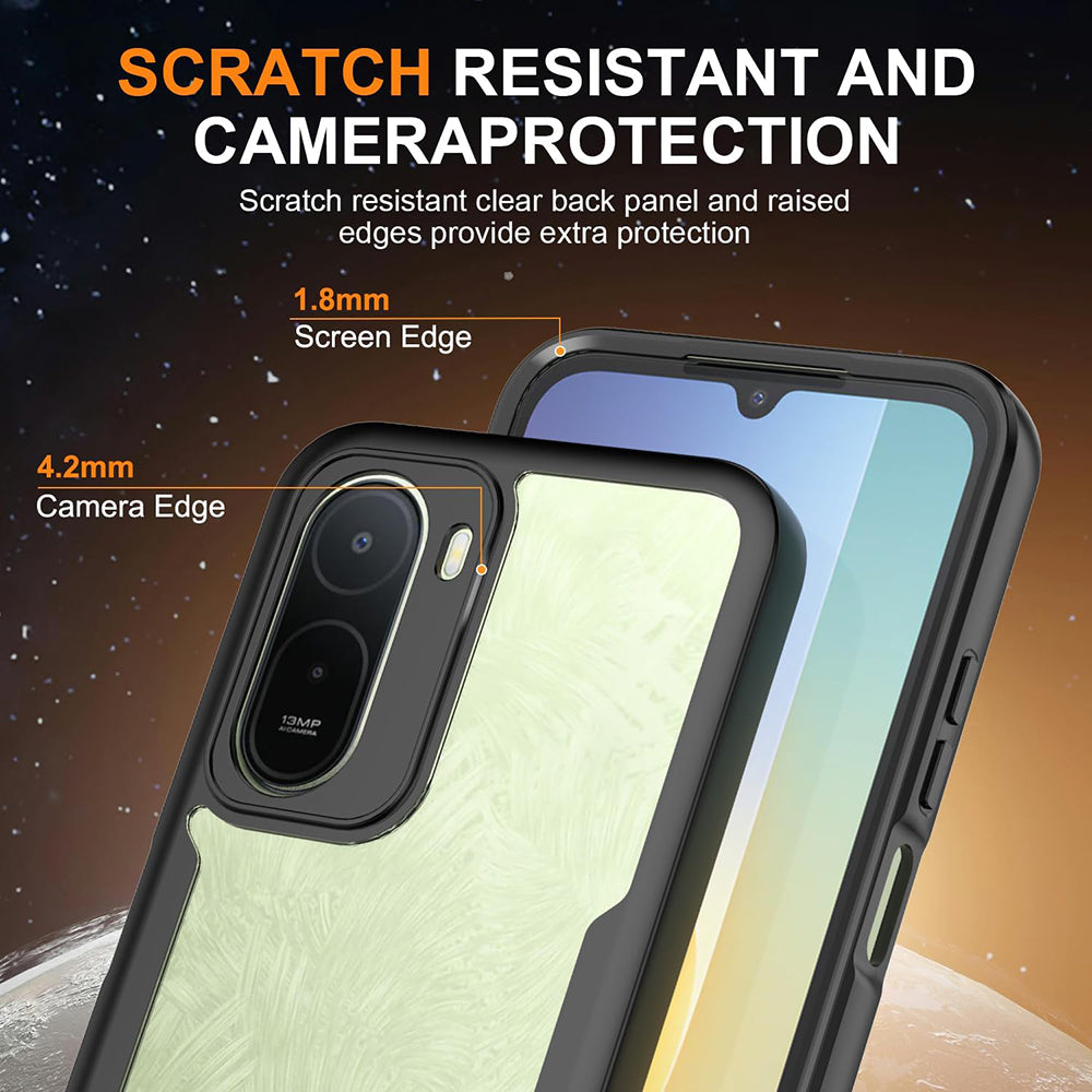 Калъф за Xiaomi Redmi A7 Pro 4G, Techsuit, ColorVerse 360, Черен