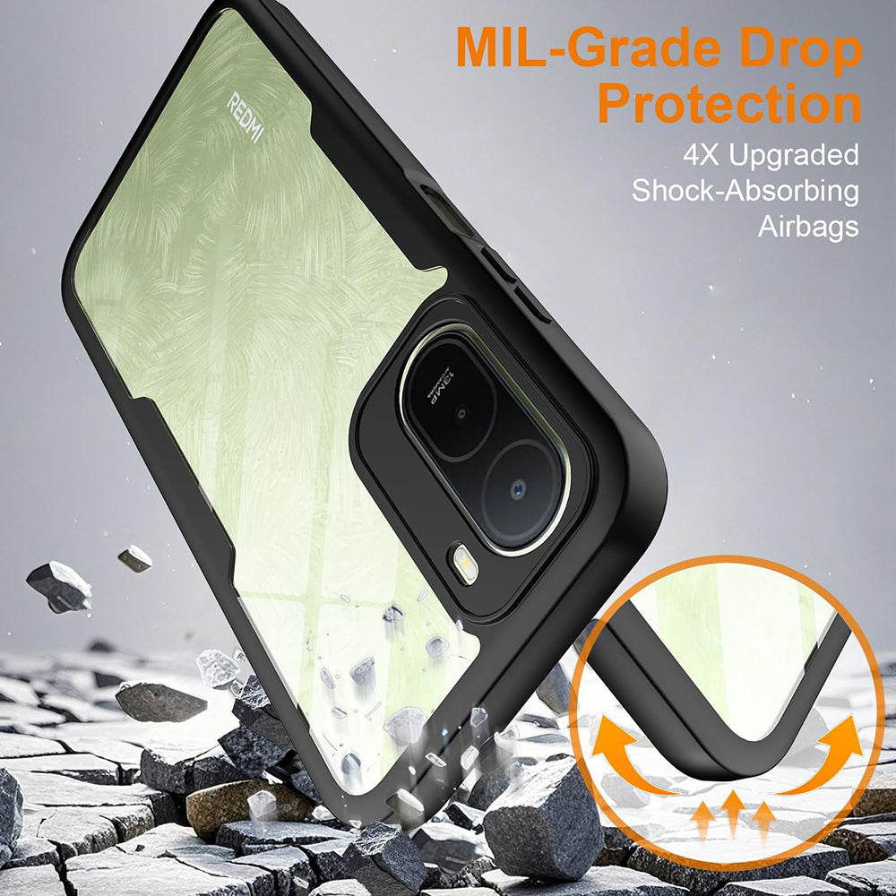 Калъф за Xiaomi Redmi A7 Pro 4G, Techsuit, ColorVerse 360, Черен