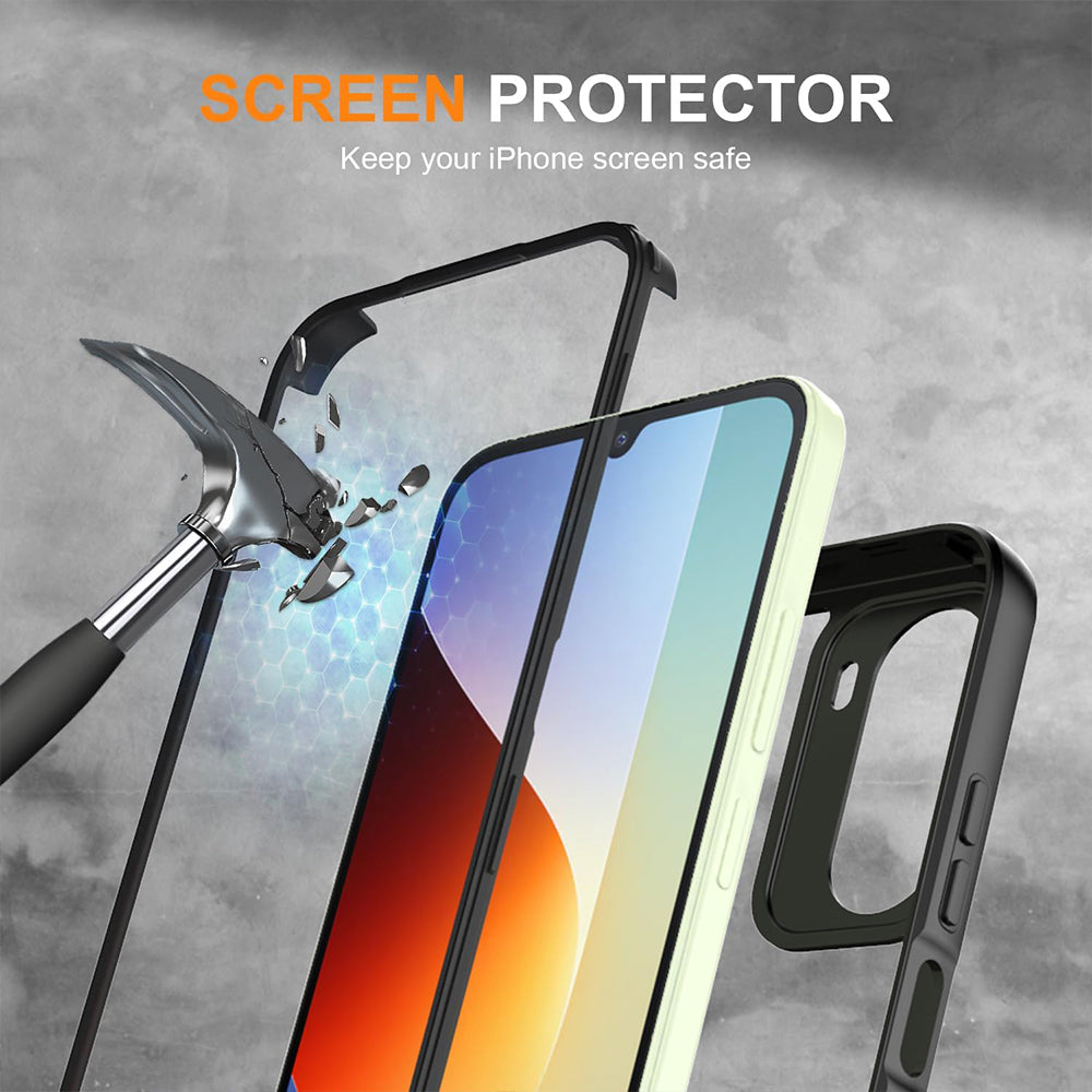 Калъф за Xiaomi Redmi A7 Pro 4G, Techsuit, ColorVerse 360, Черен