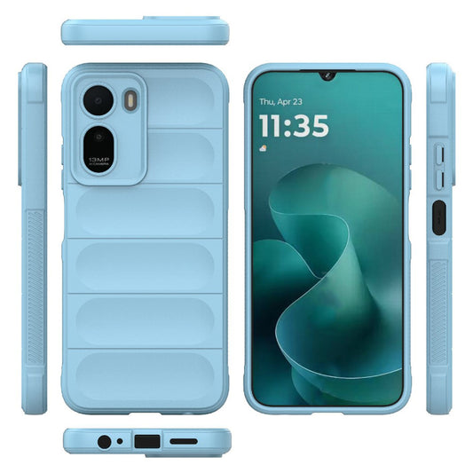 Калъф за Xiaomi Redmi A7 Pro 4G, Techsuit, Magic Shield, Син
