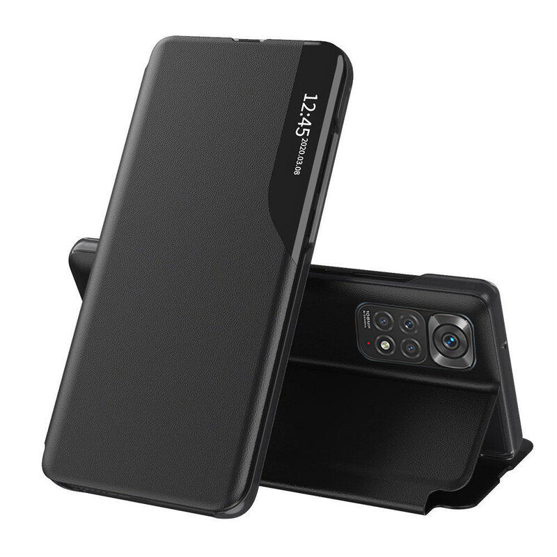 Калъф за Xiaomi Redmi Note 11S / Note 11, Techsuit, eFold, Черен