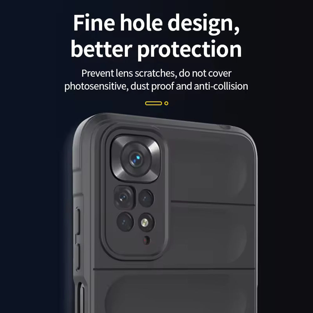 Калъф за Xiaomi Redmi Note 11S / Note 11, Techsuit, Magic Shield, Черен