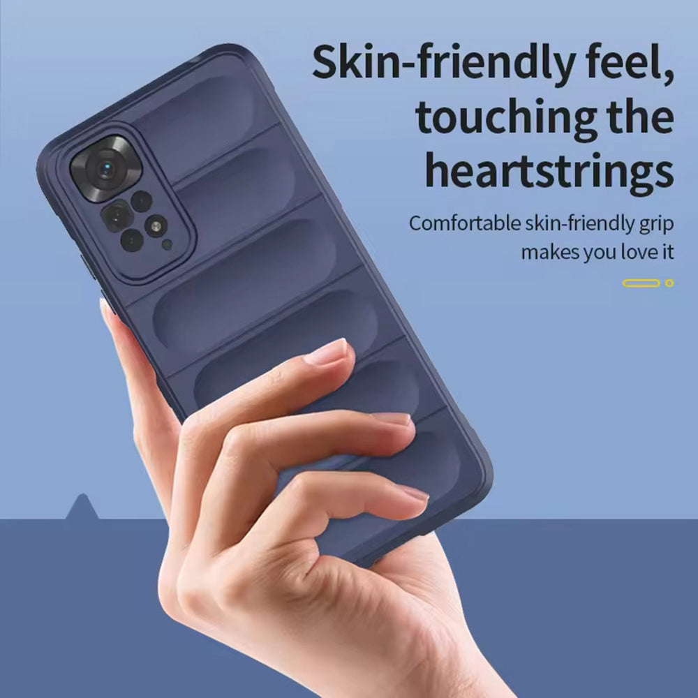 Калъф за Xiaomi Redmi Note 11S / Note 11, Techsuit, Magic Shield, Черен