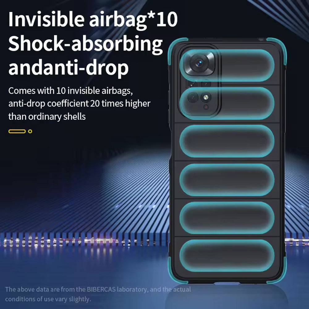 Калъф за Xiaomi Redmi Note 11S / Note 11, Techsuit, Magic Shield, Черен