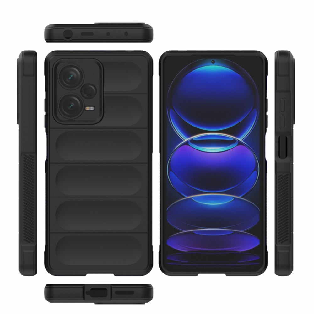 Калъф за Xiaomi Redmi Note 12 Pro 5G, Techsuit, Magic Shield, Черен