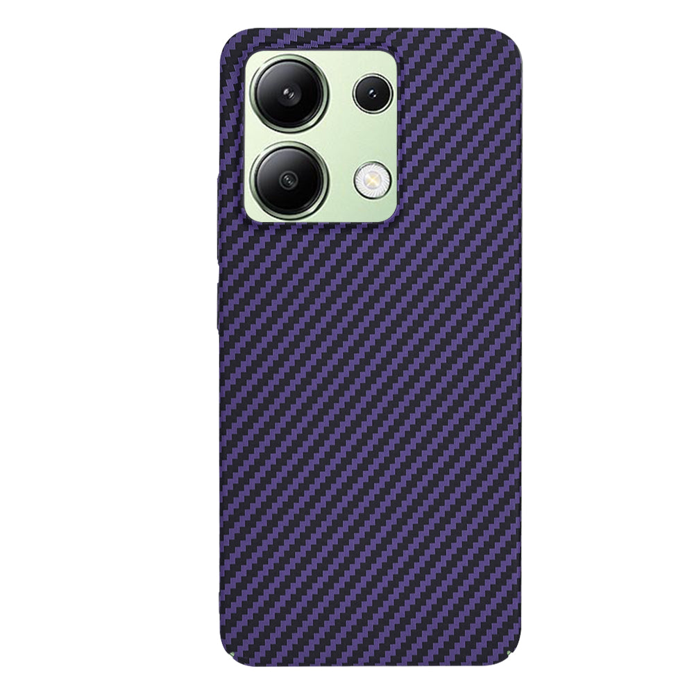 Калъф за Xiaomi Redmi Note 13 4G, Techsuit, Carbonite FiberShell, Лилав