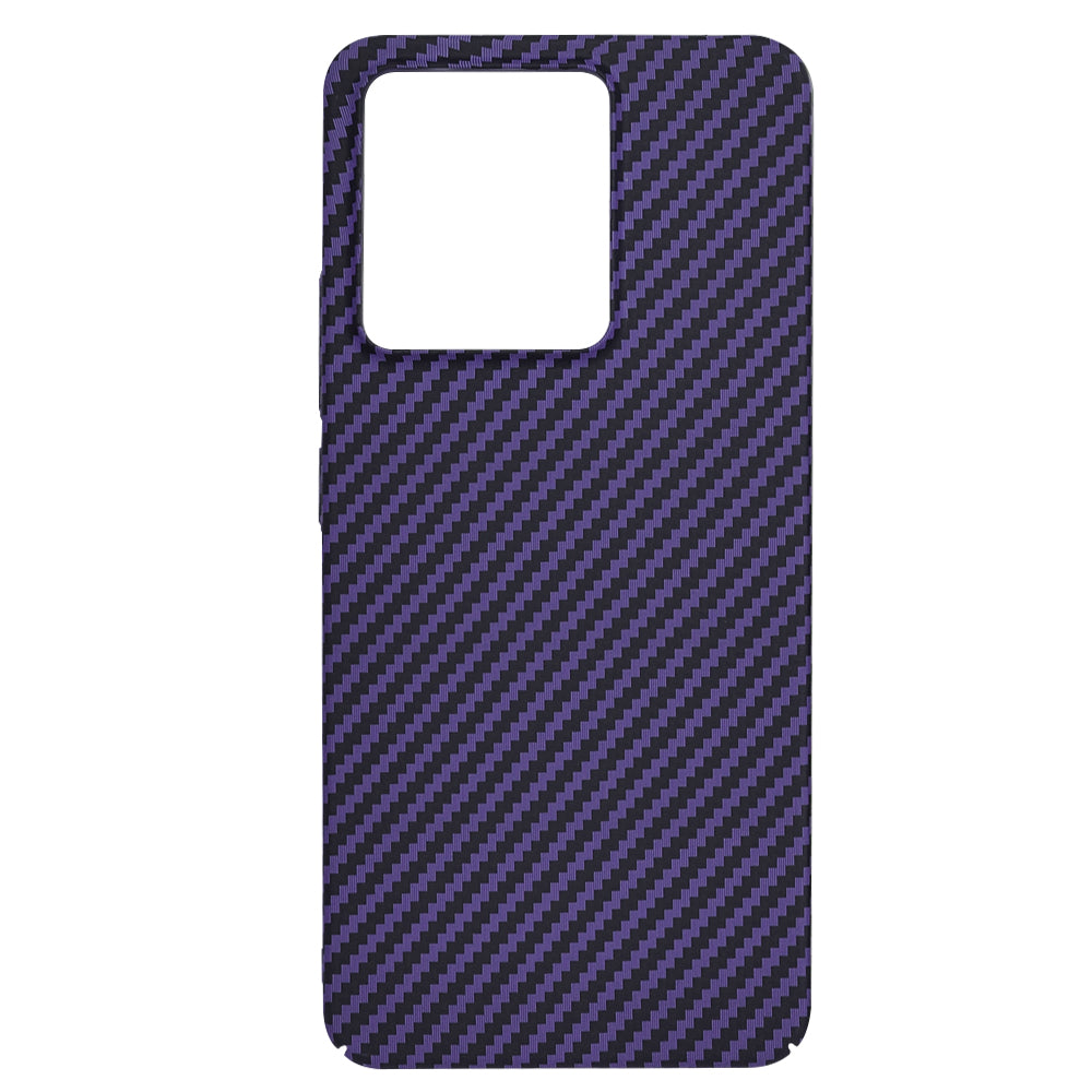 Калъф за Xiaomi Redmi Note 13 4G, Techsuit, Carbonite FiberShell, Лилав
