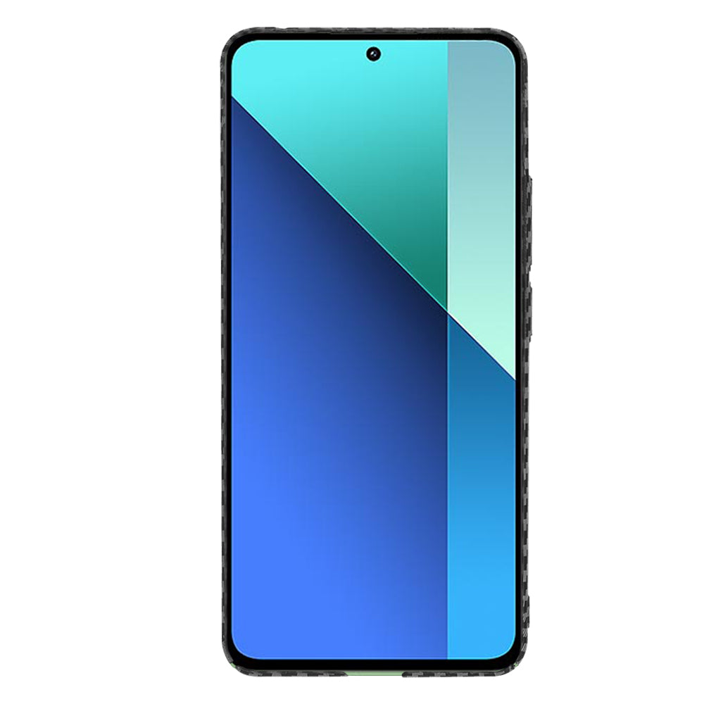 Калъф за Xiaomi Redmi Note 13 4G, Techsuit, Carbonite FiberShell, Черен