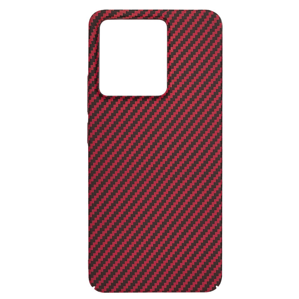 Калъф за Xiaomi Redmi Note 13 4G, Techsuit, Carbonite FiberShell, Червен