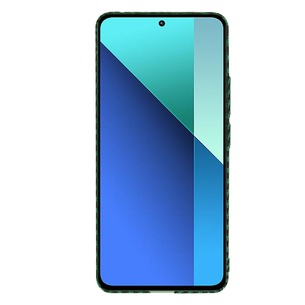 Калъф за Xiaomi Redmi Note 13 4G, Techsuit, Carbonite FiberShell, Зелен