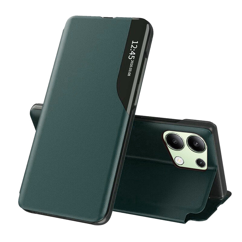 Калъф за Xiaomi Redmi Note 13 4G, Techsuit, eFold, Зелен
