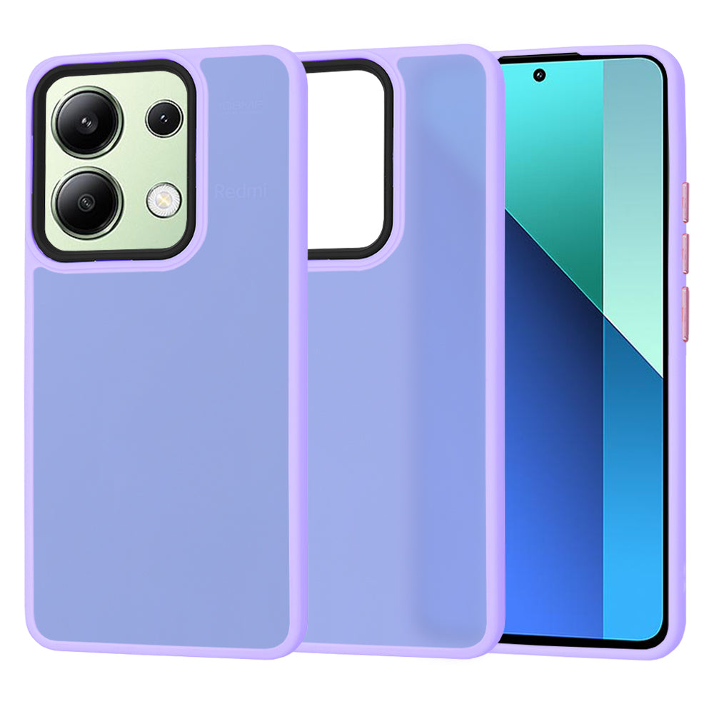 Калъф за Xiaomi Redmi Note 13 4G, Techsuit, HaloFrost, Светло лилав