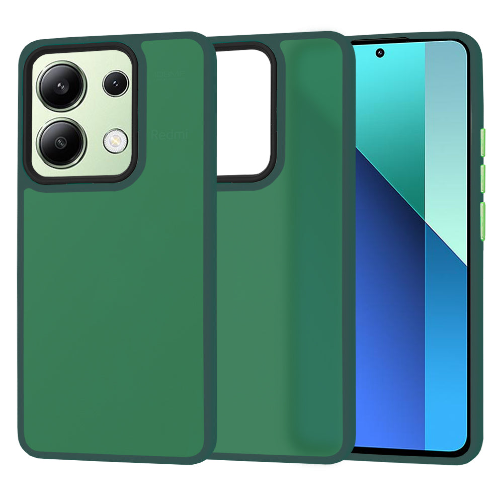Калъф за Xiaomi Redmi Note 13 4G, Techsuit, HaloFrost, Зелен